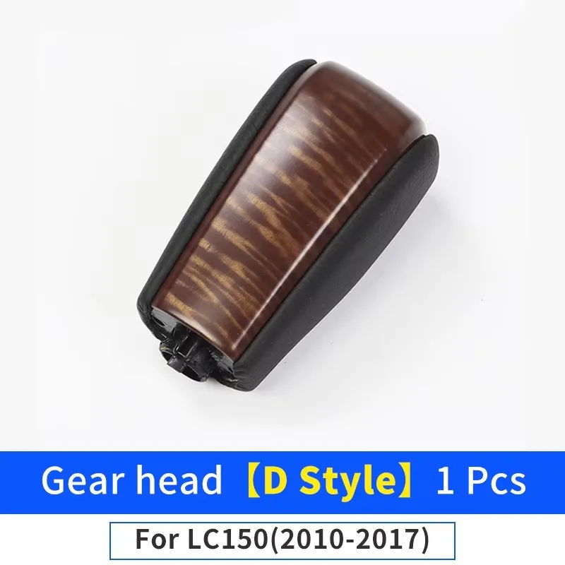 

Ручка коробки передач для Toyota Land Cruiser Prado 150 Lc150 Fj150 2010-2023, аксессуары, модернизация интерьера, деревянная текстура, рычаг переключения передач