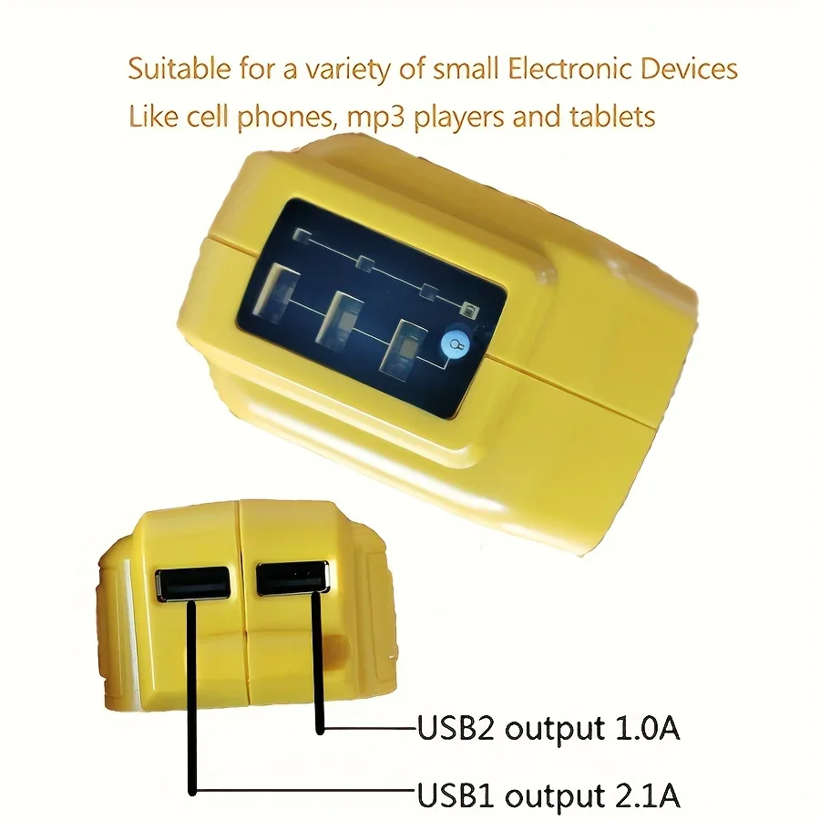 1 шт. зарядное устройство с двойным USB-преобразователем зарядный адаптер для