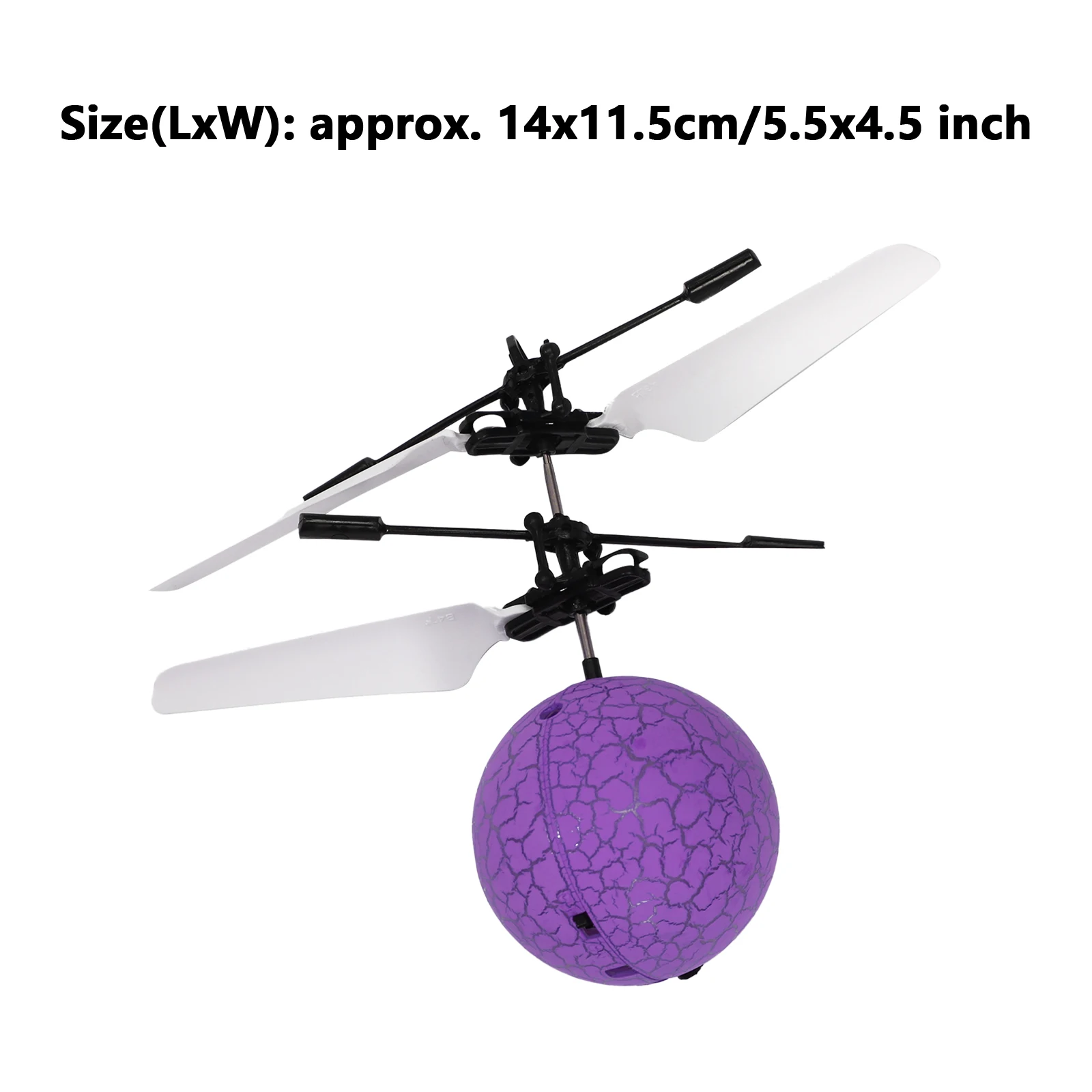 Детский индукционный летающий шар встроенный сияющий светодиодный светильник