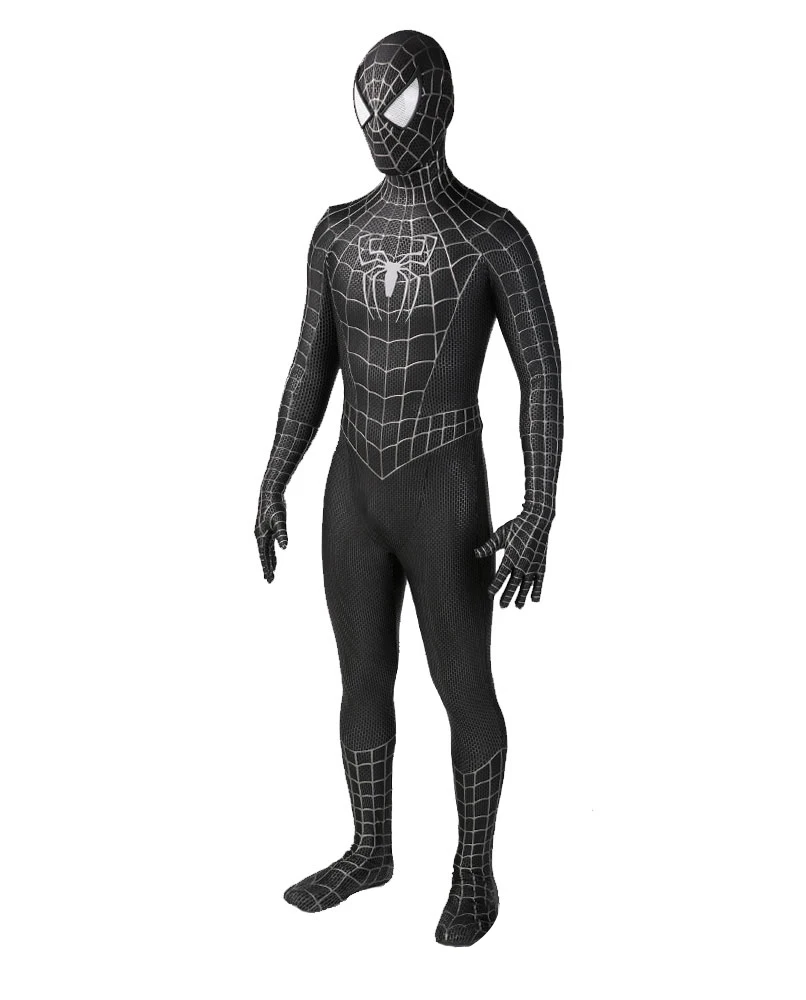 Костюм тобей Магуайра черный костюм Райми для косплея карнавальный комбинезон