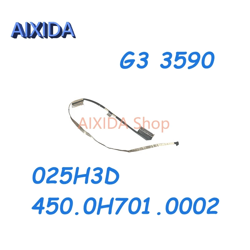 

450.0H701.0002 025H3D Video screen Flex cable LCD EDP FHD 1920*1080 For Dell G3 3590 G3-3590 laptop LCD LED Display Ribbon cable