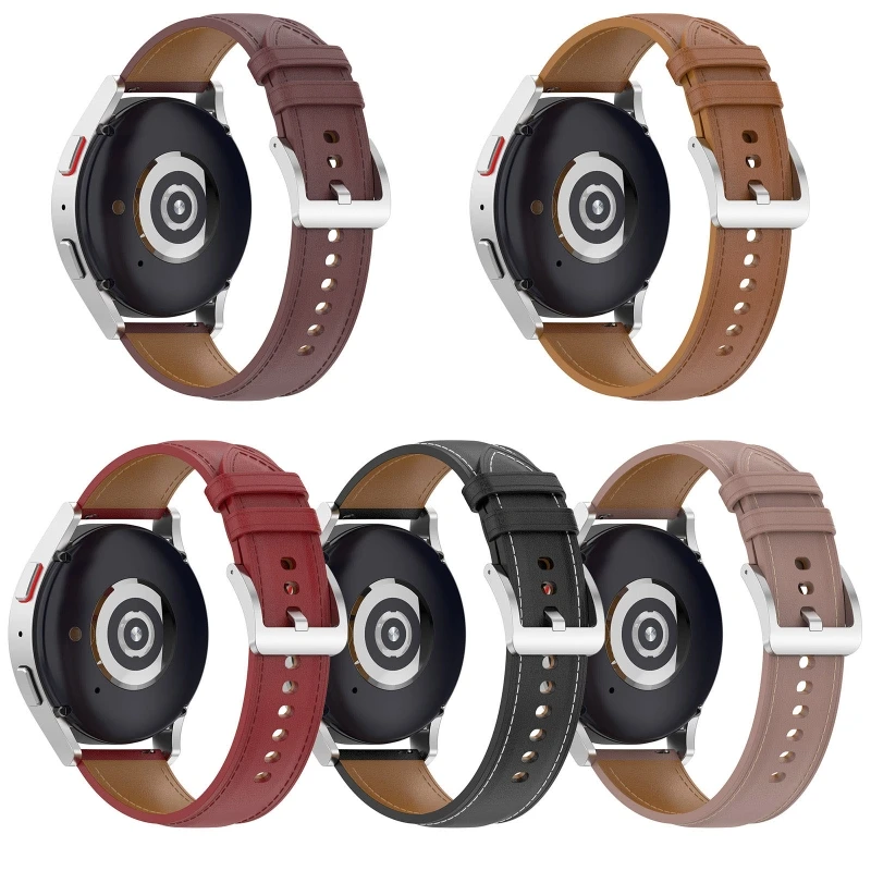 

Регулируемый кожаный ремешок для часов GXY Watch 5 от царапин