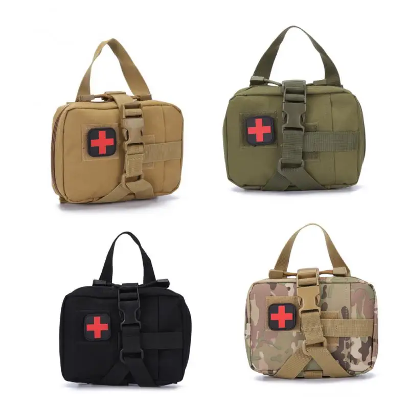 

Tactical First Aid Pouch Military MOLLE Medical Bag Emergency EMT Utility Pouch Outdoor Survival Camping Hunting Package