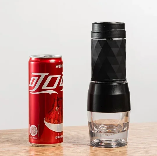 Портативная ручная кофемашина Zigo для кемпинга путешествий текстурированная