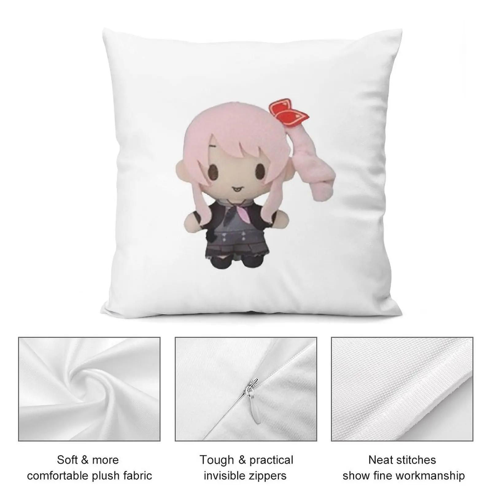 Подушка mizuki akiyama plushie осенняя наволочка подушки для кровати роскошные диванные