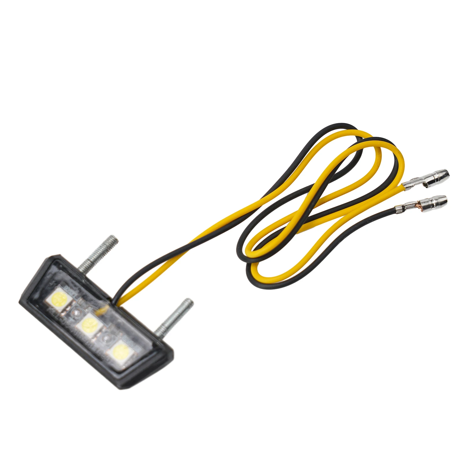 Светодиодная подсветка номерного знака черная высококачественный материал