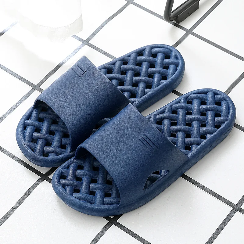 Home Slippers Woman summer Hollow out anti-slip indoor outdoor beach waterproof Water leakage soft comfy Thick bottom Sandals