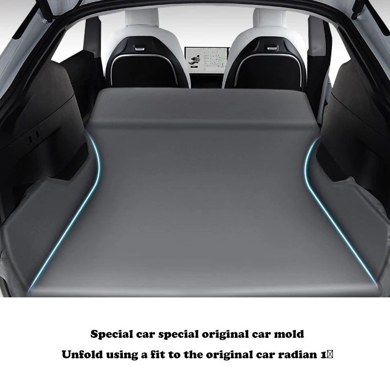 

New Car Mattress For Tesla Model Y Car Mattress Camping Rear Sleeping Trunk Mat Travel Camping Travel Outdoor Cushion