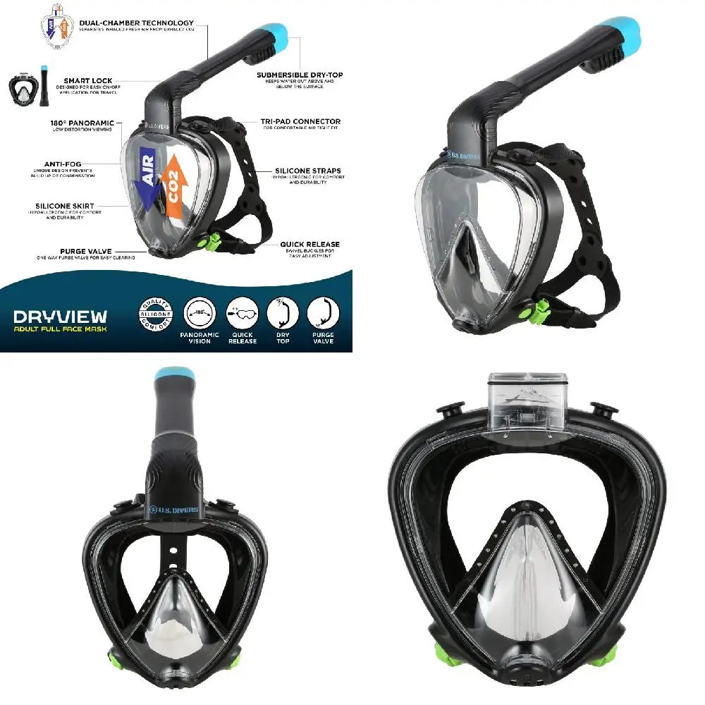 

Upgraded 180° Anti-Fog Panoramic View Diving Mask – Elite Snorkeling Gear for Professional and Amateur Enthusiasts.