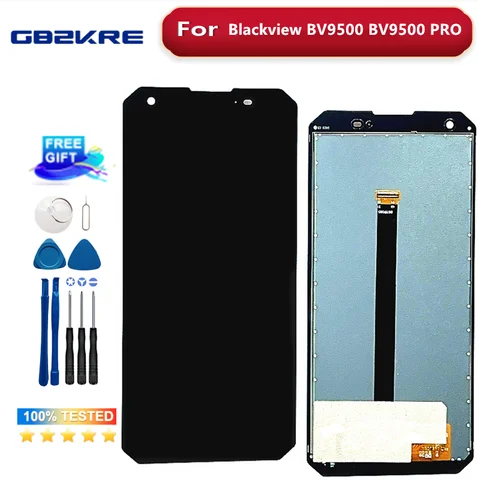 ЖК-дисплей для Blackview BV9500 9500 pro bv9500plus, дисплей с сенсорным экраном и дигитайзером в сборе, сменный экран с инструментами, оригинал