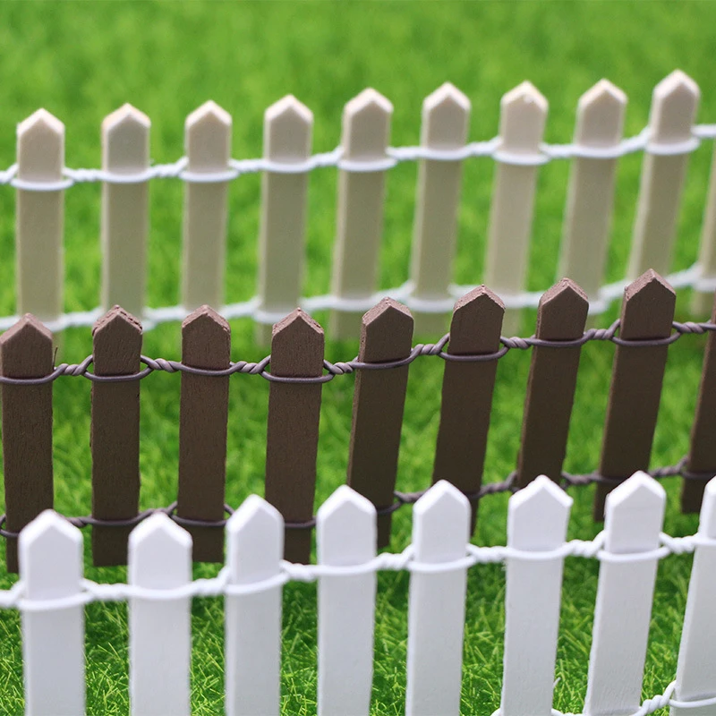 

Garden decoration fence of dollhouse fleshy potted plant fence ornaments 5 * 9cm
