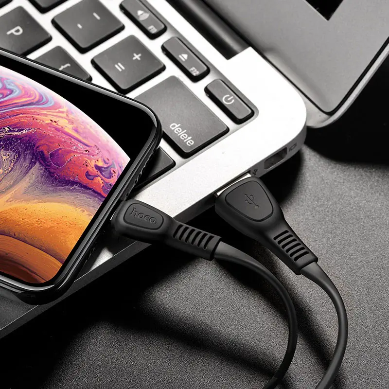 HOCO X40 Noah Дата кабель USB 2.4A для Apple 8 pin 1м|Кабели мобильных телефонов| |