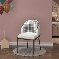 modern fluffy bedroom chair party office salon makeup ergonomic balcony chair elegant throne hotel meubles home furniture oa50dc