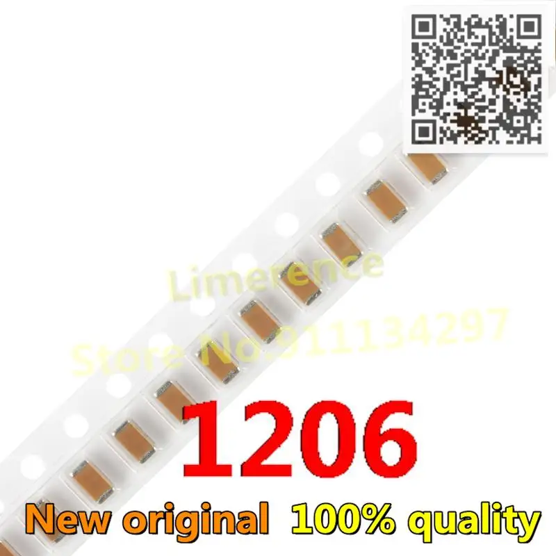 

Микроконденсатор 1206 НФ (684) ± 10% 50 в X7R 1206B684K500NT(10 шт.)