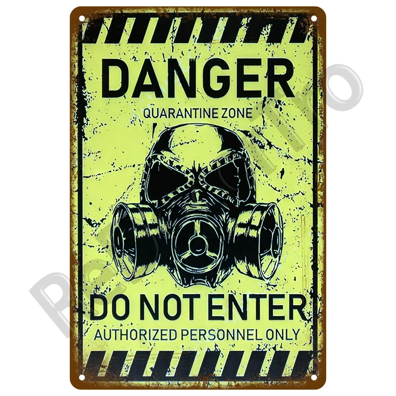 

Металлическая табличка "Внимание"