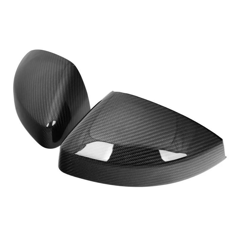 Чехол для зеркала заднего вида из натурального углеродного волокна с