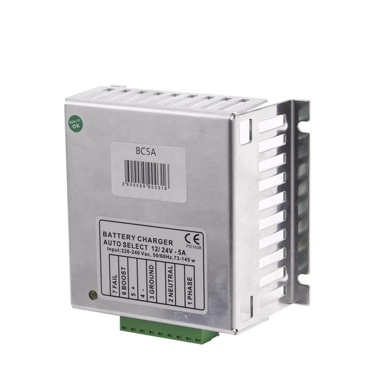 Генератор BC5A 12 В/24 В автоматический интеллектуальный модуль зарядного