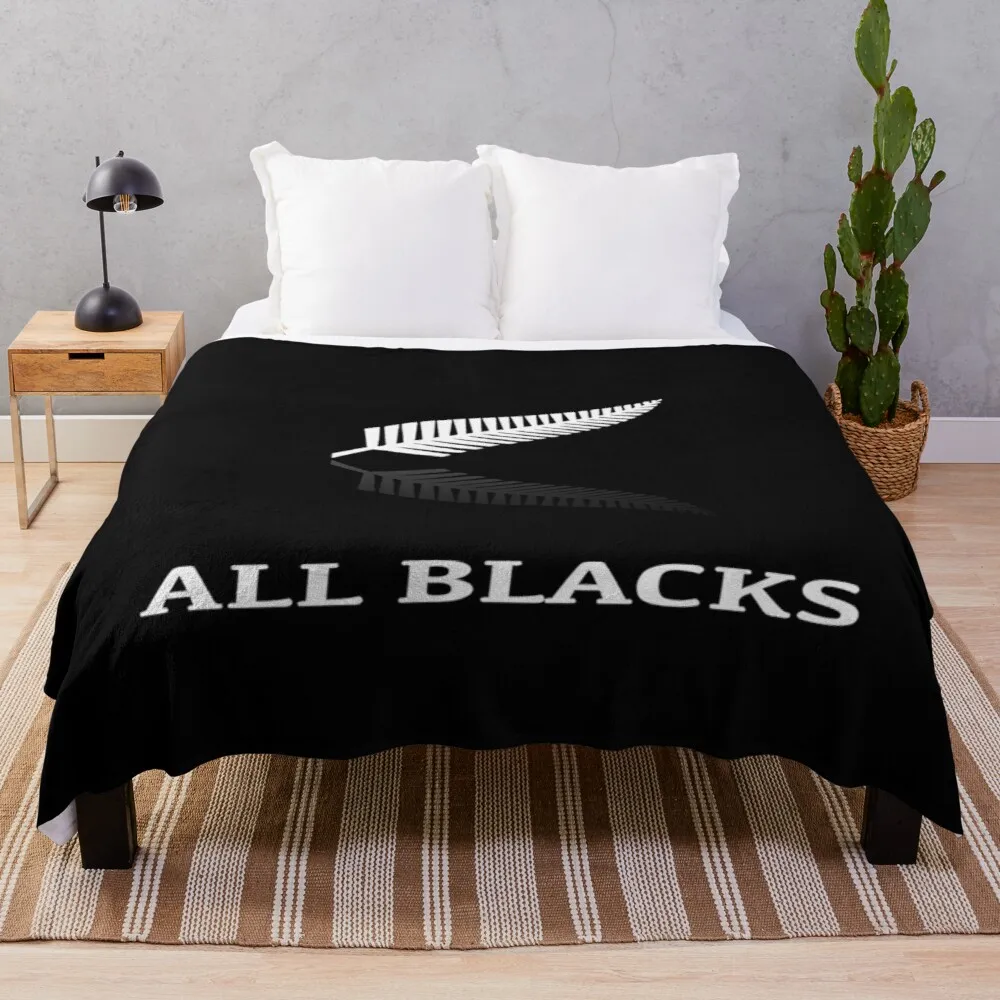 

New-Zealand RUGBY plaid Throw Blanket giant sofa blanket throw blanket for sofa thin