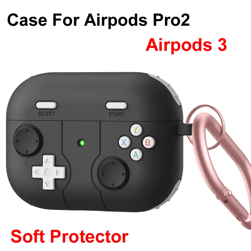 

Водонепроницаемый противоударный мягкий чехол из силикагеля для Airpods Pro 2 3D геймпад Gameboy air pods наушники Airpods pro2