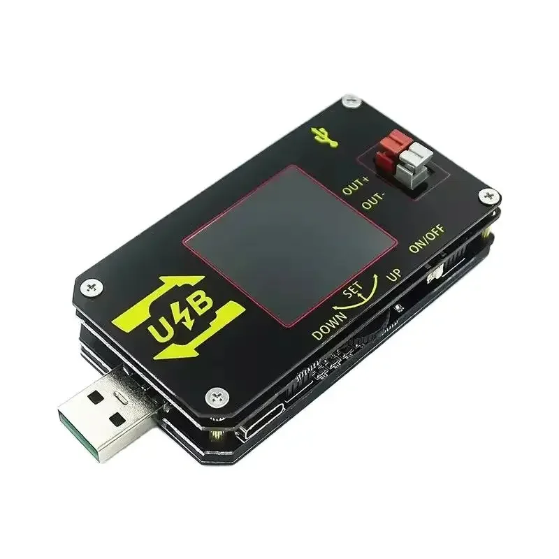 ЧПУ USB цветной экран модуль регулятора напряжения постоянного тока от 5 В до 9 12 24 в