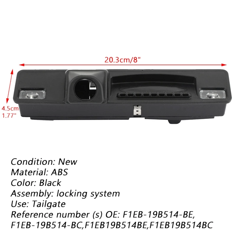 Рукоятка багажника Переключатель ручки для 12-18 Ford Focus F1EB-19B514-BE