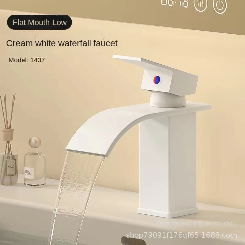 Светодиодный-Licht Wasserfall Wasserhahn Waschbecken unter becken Haushalt Hei Dr.