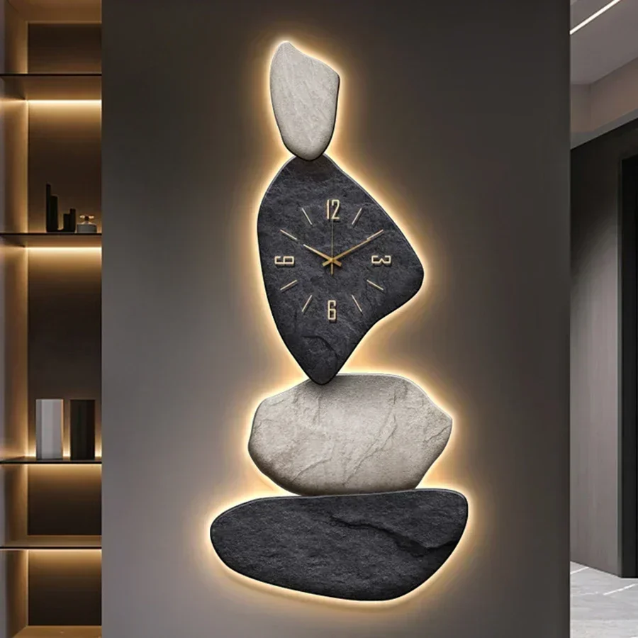 Настенные часы для гостиной роскошные уникальные бесшумные эстетичные