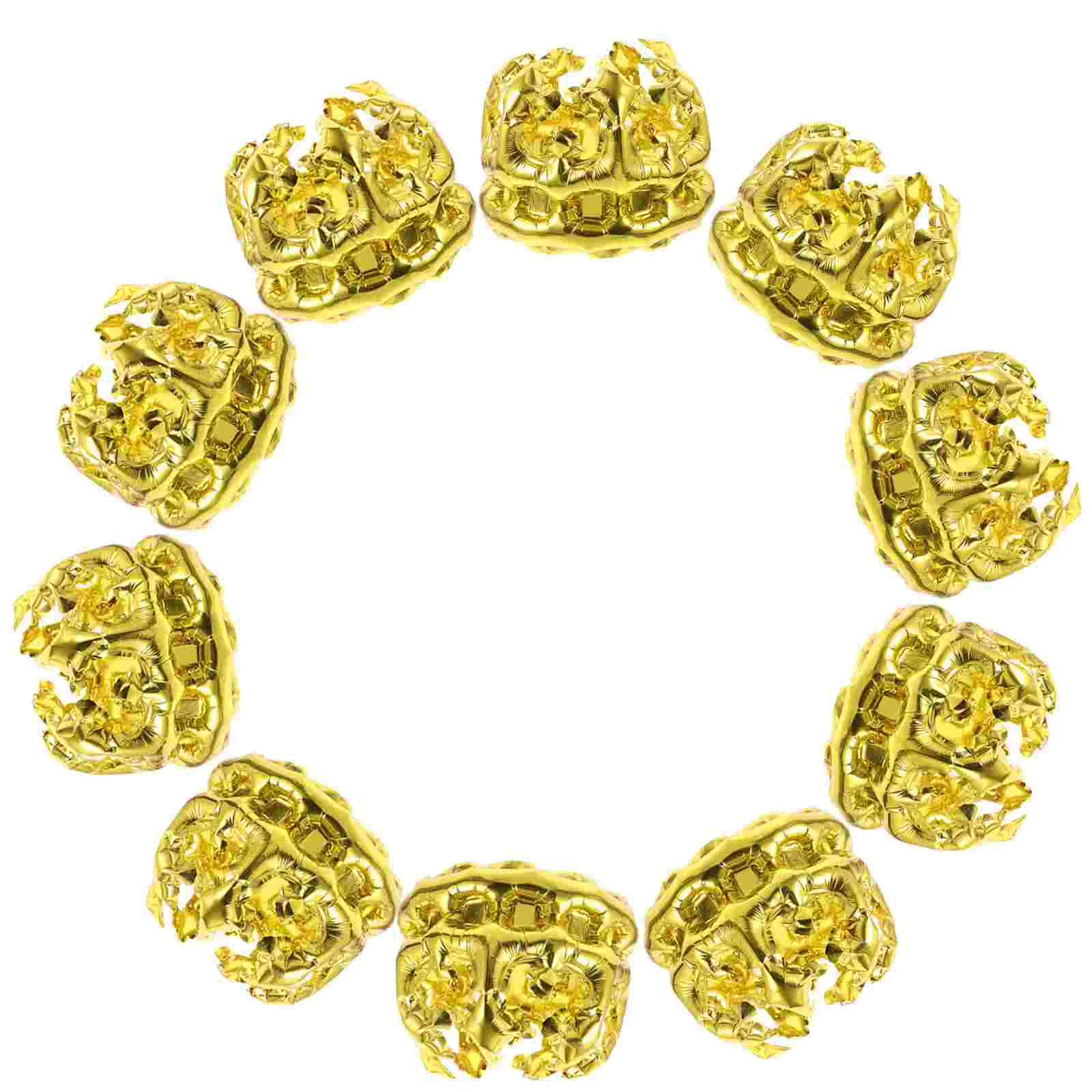 10 шт. шапка из воздушного шара с мультяшной короной детские воздушные шары