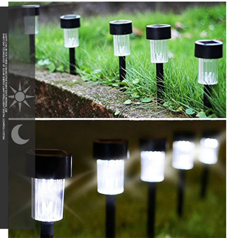 

Solar Powered Garden Light Waterproof Solar Lamp for Pathway/Landscape/Yard/Patio Lighting Lawn Lamps Camping Outdoor Lighting
