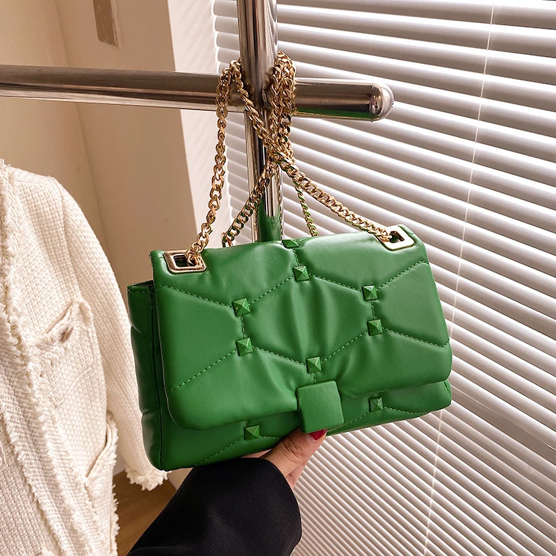 Crossbody Luxury Bags For Women 2023 Fashion Top Quality Long Gold Chain Shoulder Bags Designer Luxury Bags Purses And Handbags