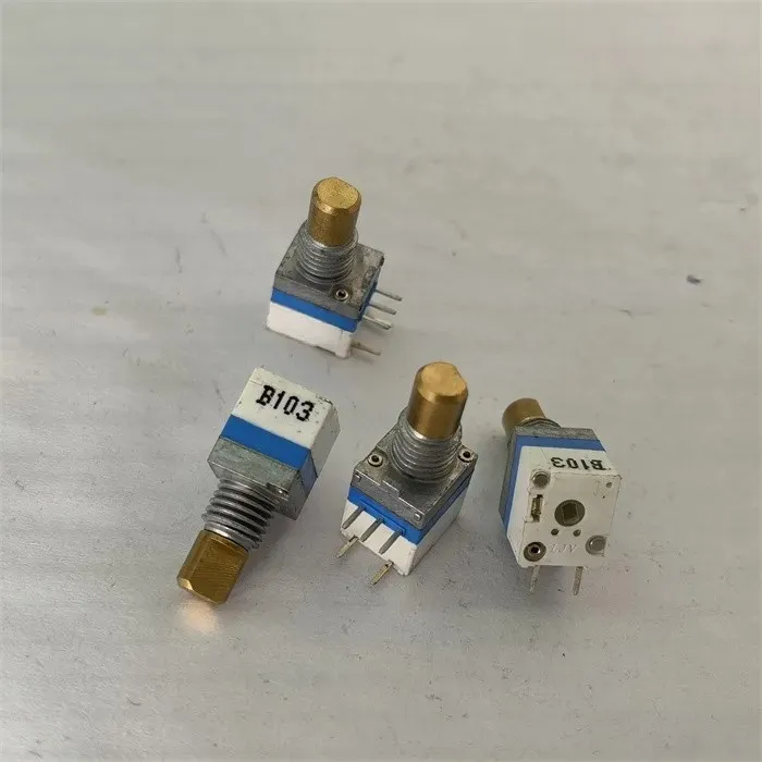 LJV RK08 однодиапазонный потенциометр переключения B10K ручка 10MMF