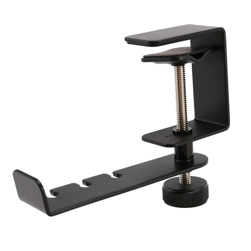 

Headphone Hanger - 360 Degree Rotation Universal Under Desk Wall Mount Multifunction Hanger Save Space