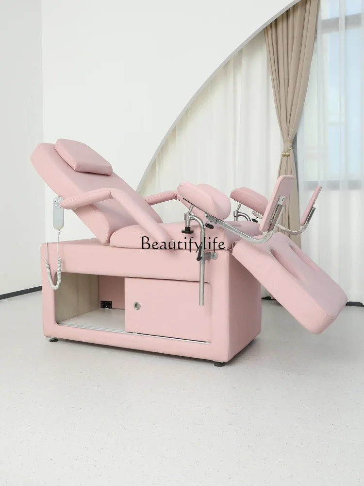 Кровать для осмотра и ухода за больными мытьями Многофункциональная