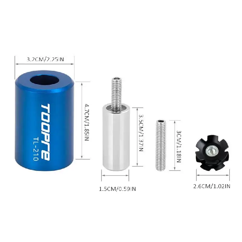 

Bicycle Front Fork Star Nut Installation Tool Bicycle with Spare Screws andStar Nuts Bike Sun Flower Driving Repair Tool Hotsale