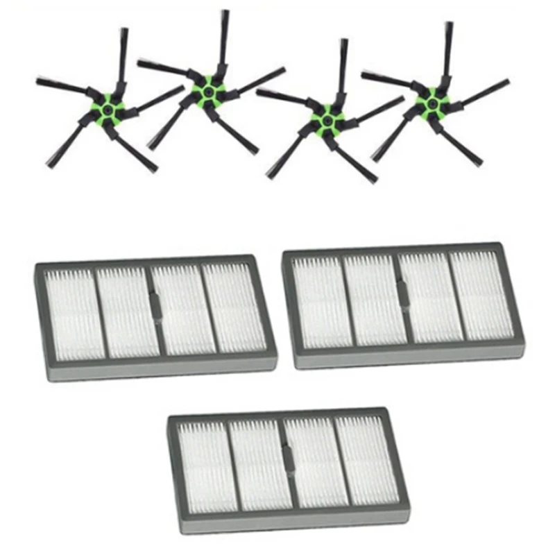 

Filters Side Brushes Replacement Parts Kit for IRobot Roomba S9 S9+ Series Robot Vacuum Cleaner Accessories