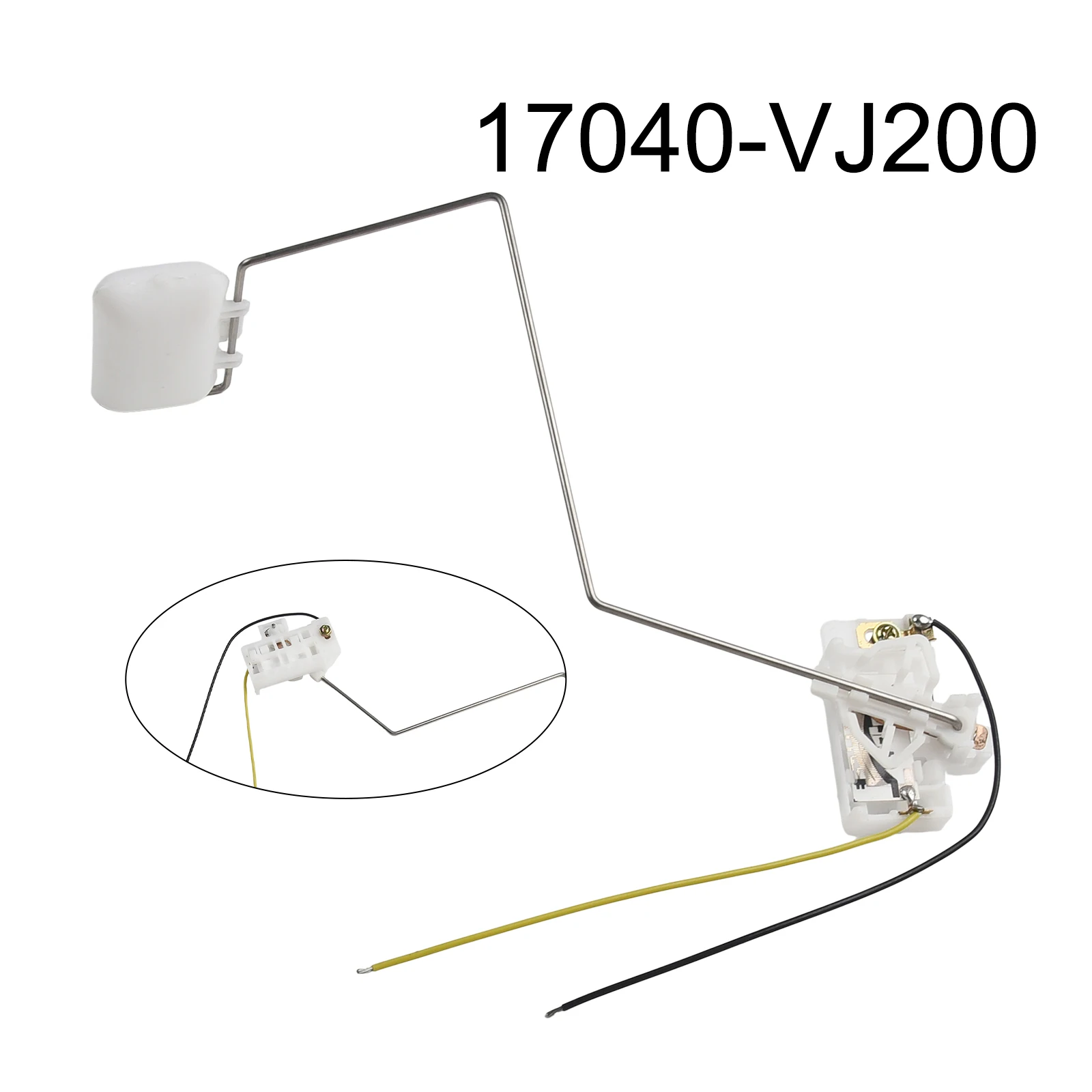 

Brand New Level Sensor 17040-VJ200 Parts Plug-and-play Practical Pump Reliable Replacement White 1Pc Direct Fit