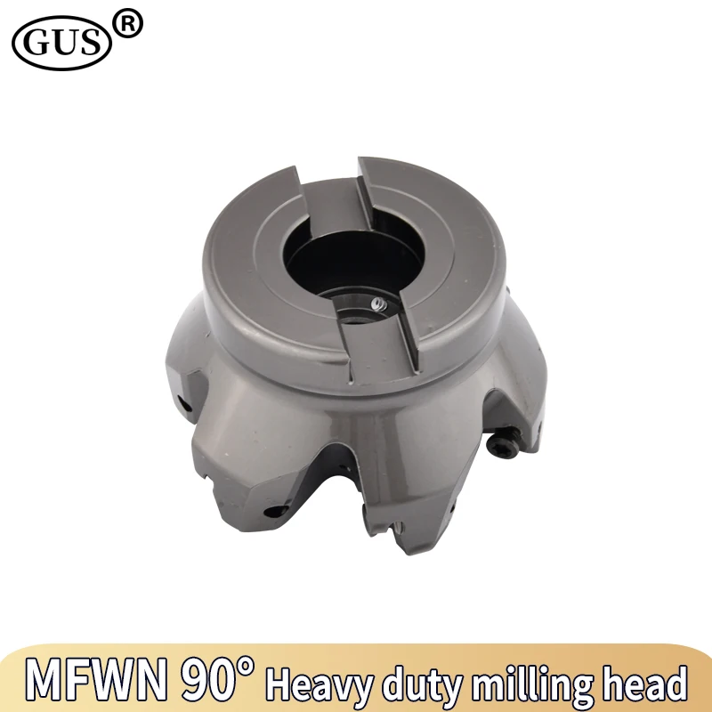 MFWN MFWN90 градусов тяжелой резки плоские фрезерные головки диск 50 63 80 100 3T 4T 5T 6T 7T для