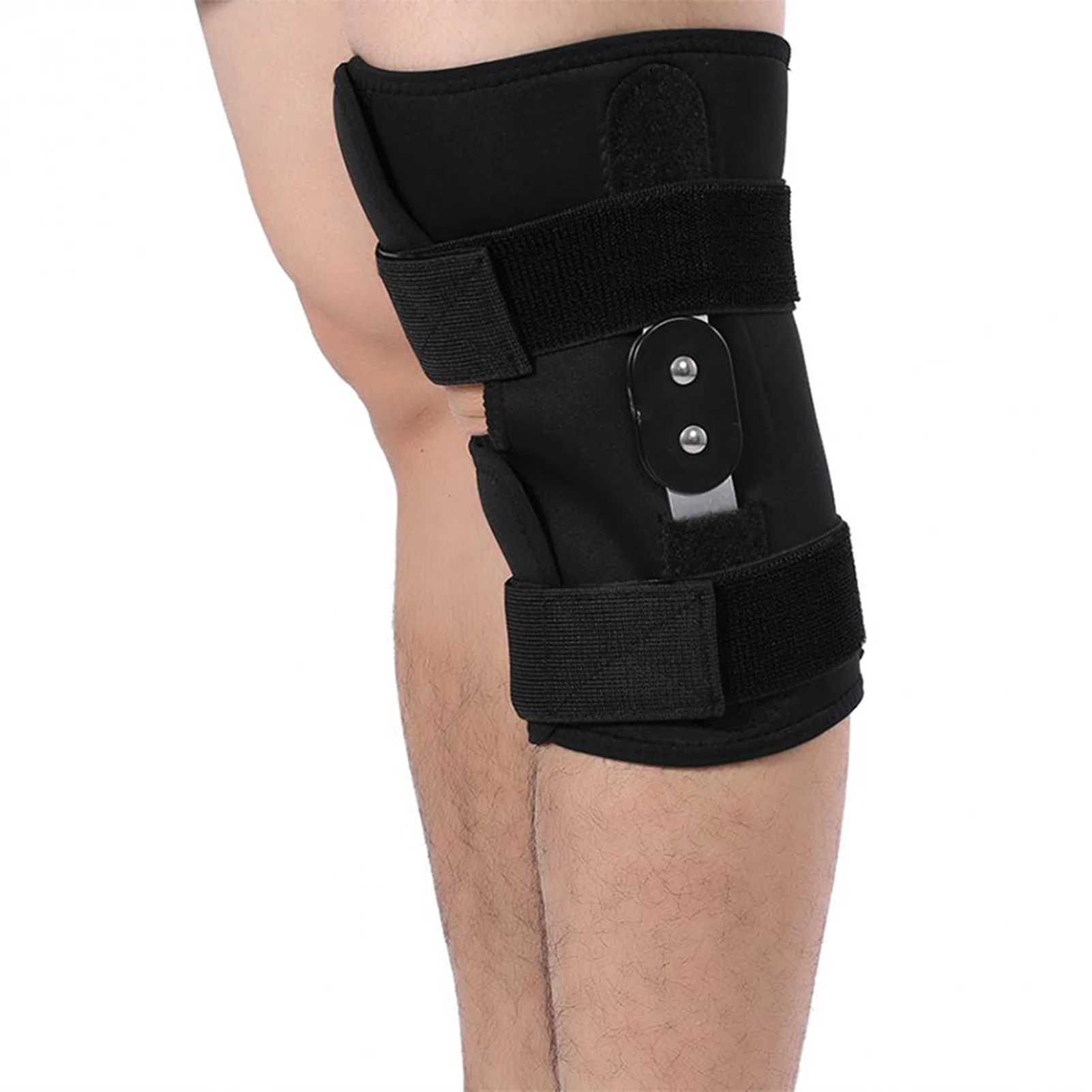 

Professional Compression Knee Aluminum Alloy Supports Soft Knee Pads for Knee Pain Sports Use