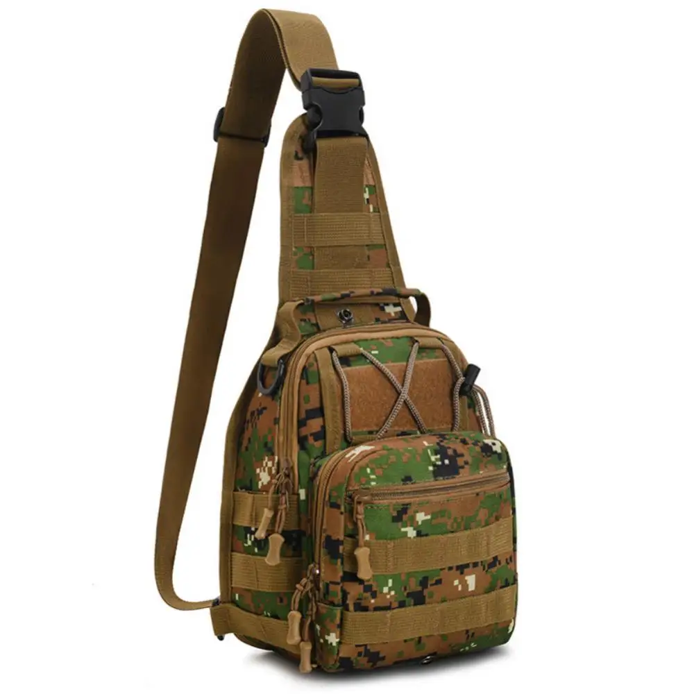 

Shoulder Strap Buckle Mountaineering Bag Breathable Scratch Resistant Polyester Outdoor Shoulder Bag Wear-resistant