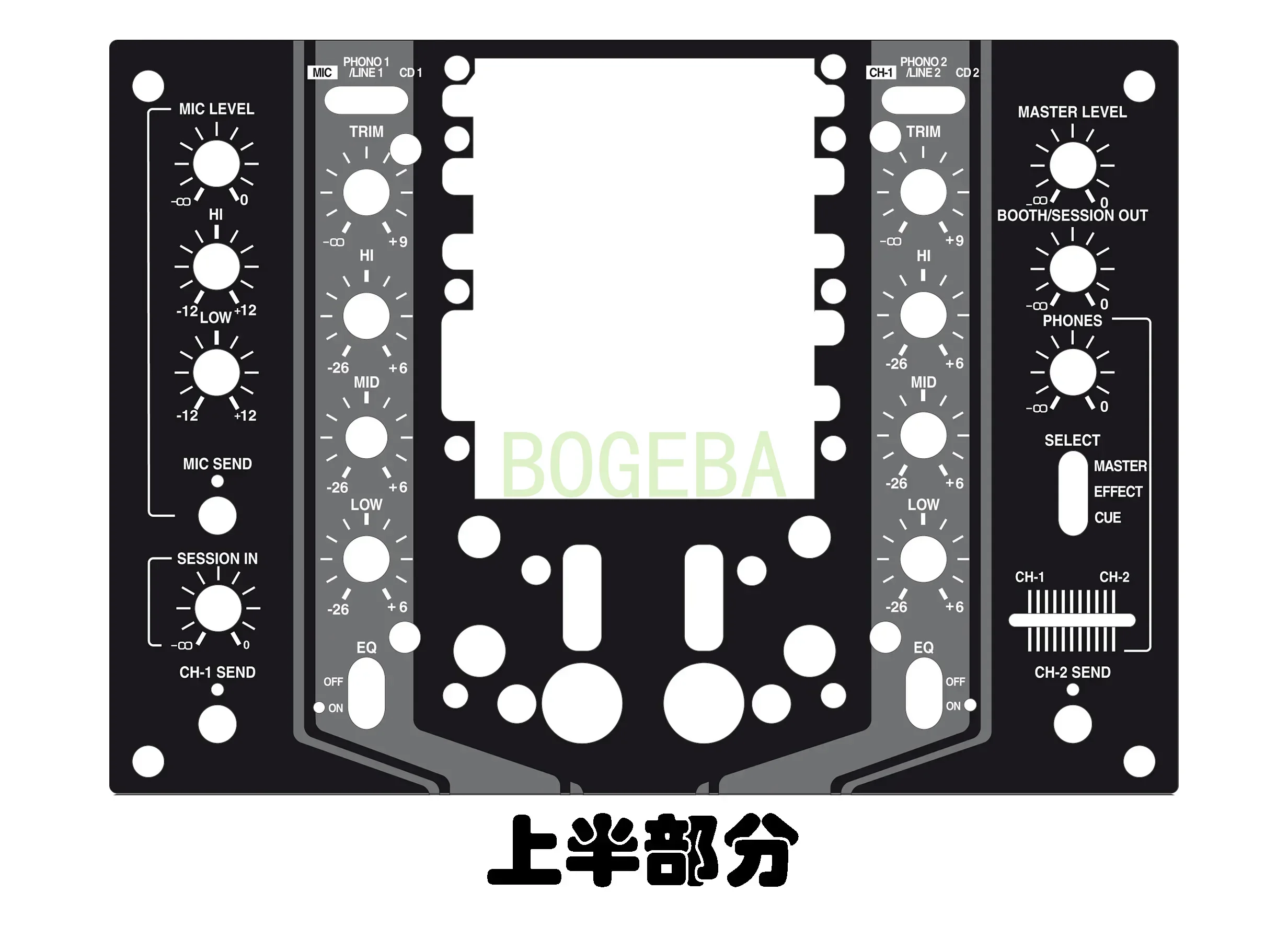DJM-909 кожа для контроллера pellicola copertura totale наклейка DJ машина защитная пленка узор