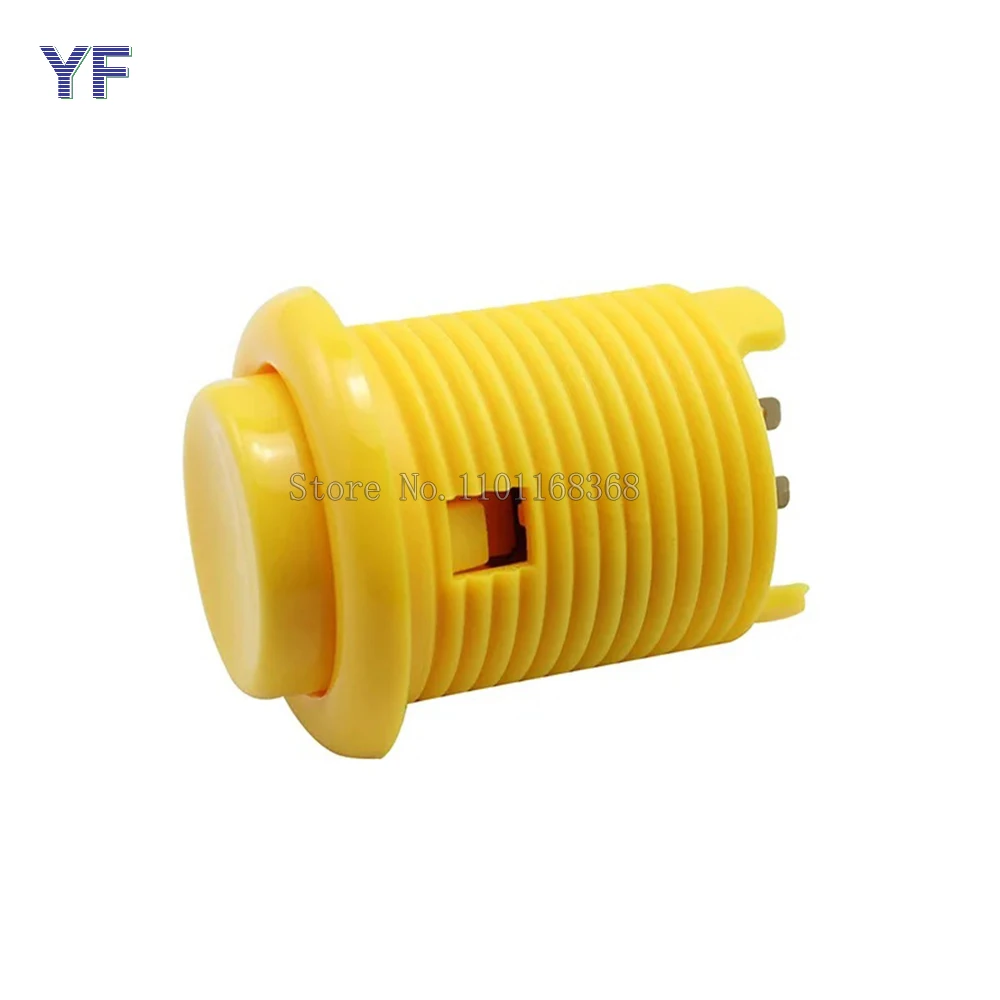 5 шт. Baolian аркадная кнопка 28 мм новая вогнутая круглая (нейлон) аксессуары для