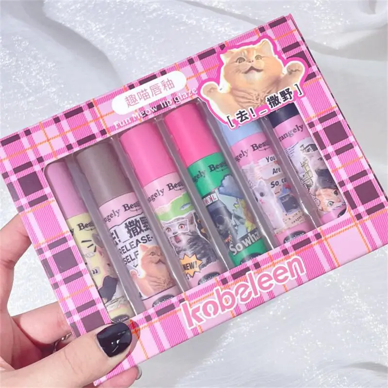 

Lip Gloss Matte Show White Water Proof Multifunction Does Not Fade Beauty Cosmetics Liquid Lipstick Sweatproof Facial Makeup