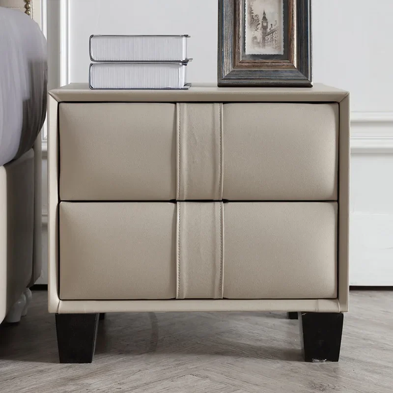 Современный Полный прикроватный столик простая спальня вспомогательный в