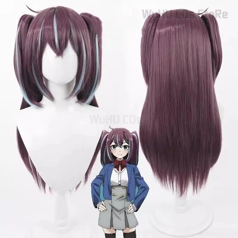 Аниме Gushing Over Magical Girls Loco Mujica парик костюм моряка униформа Akoya Matama карнавальный