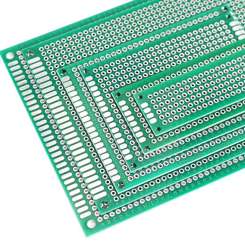 5PCS/lot PCB Board kit 2X8 3X7 5X7 6X8CM Double Sided protoboard Universal Circuit Board , diy prototype board electronic kit images - 6