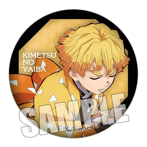 Nezuko Zenitsu Inosuke Giyuu Shinobu Kyoujurou Kawaii аниме периферийные устройства костюмы значок