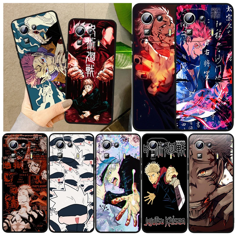 

Jujutsu Kaisen Yuhito Kojou Gojou Cover For Xiaomi Mi 13 Pro Lite 12X 12 11 11T 11i 10T 10 Pro Lite Ultra 5G Black Phone Case