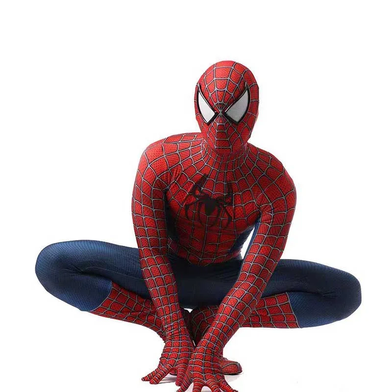 Spiderman Costume Adult Superhero Spider Remy Toby Man Cosplay Bodysuit Halloween Men Women