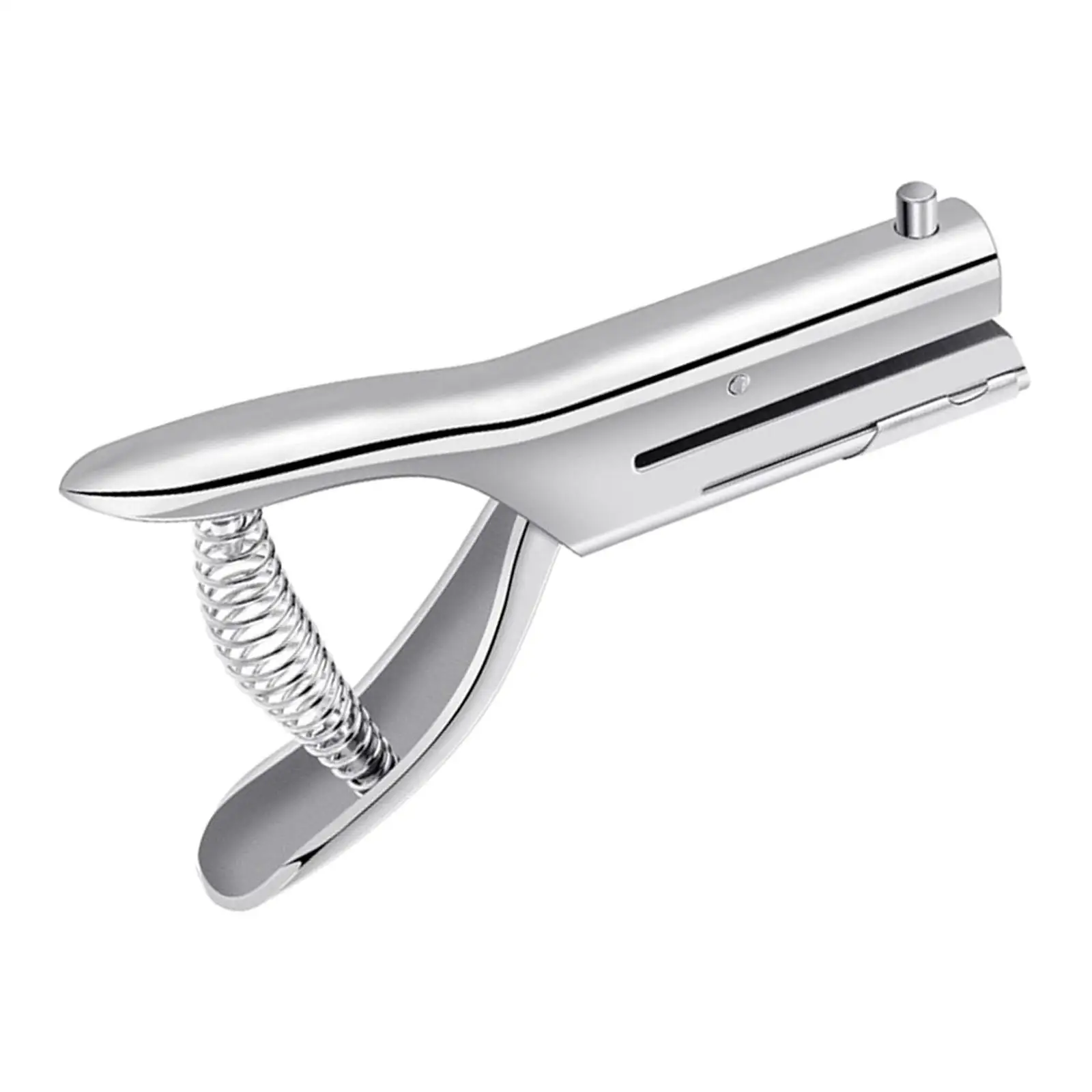 

6mm Hole Puncher Single Made of Zinc Alloy Easy Carry for Office Photo Studios Handmade with Chrome Plated Surface Easy Clean up