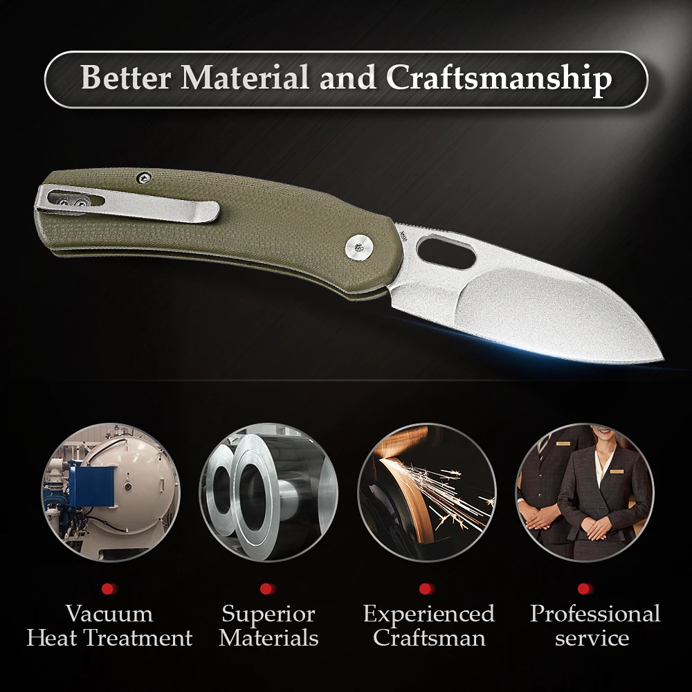 TRIVISA карманный складной нож ягненка EDC для кемпинга охоты тактический